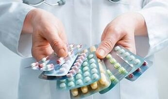 Drug therapy of cervical osteochondrosis